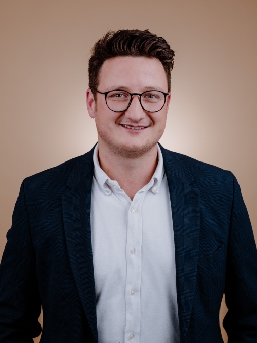 Aufnahme einer männlichen Führungskraft: Christian Landvogt