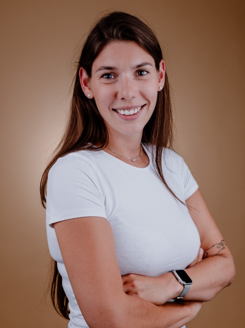 Aufnahme einer weiblichen Führungskraft: Franziska Gall